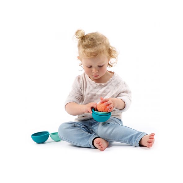 LUDI MÍČKY SILIKONOVÉ BALL IN BALL - PUZZLE - PRO DĚTI