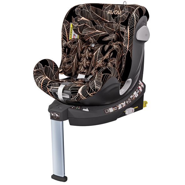 AVOVA SWAN-FIX I-SIZE 2024 GOLD JUNGLE - AUTOSEDAČKY 0-25KG - AUTOSEDAČKY A PŘÍSLUŠENSTVÍ