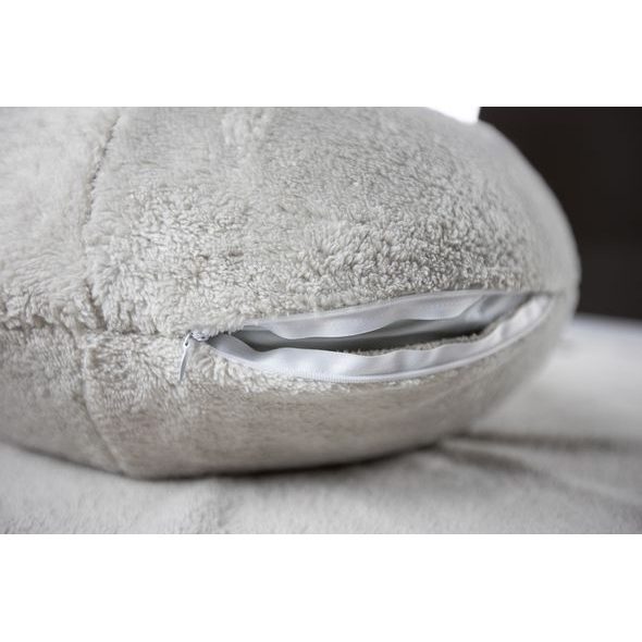 ENIE BABY KOJÍCÍ POLŠTÁŘ TEDDY ŠEDÝ - KOJÍCÍ POLŠTÁŘE - KRMENÍ