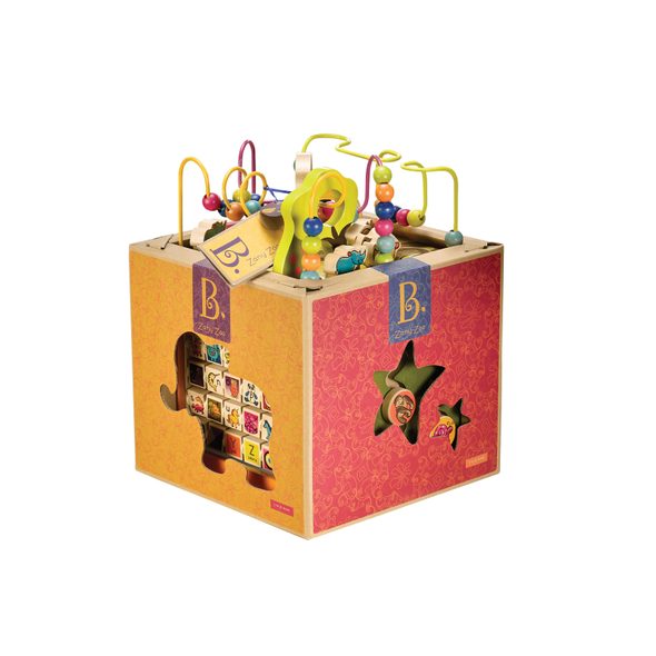 B-TOYS INTERAKTIVNÍ KRYCHLE ZANY ZOO - KOSTKY - PRO DĚTI