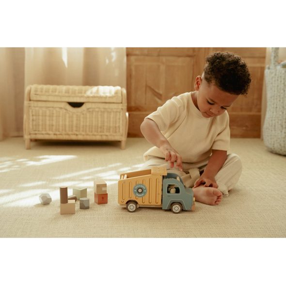 LITTLE DUTCH NÁKLAĎÁK SE SKLÁPĚČKOU DŘEVĚNÝ - LITTLE DUTCH - PRO DĚTI