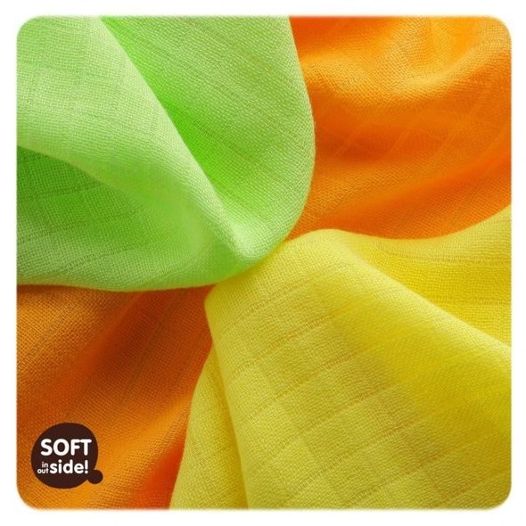 KIKKO XKKO BMB 30X30 COLOURS MIX 9 KS - LÁTKOVÉ PLENY SKLÁDANÉ - PŘEBALOVÁNÍ
