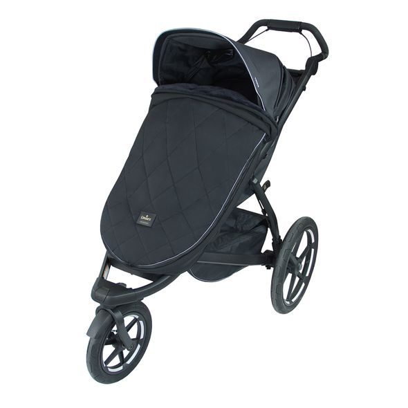 EMITEX ZIMNÍ NÁNOŽNÍK SOFT BLACK COMFY - NÁNOŽNÍKY - KOČÁRKY A PŘÍSLUŠENSTVÍ