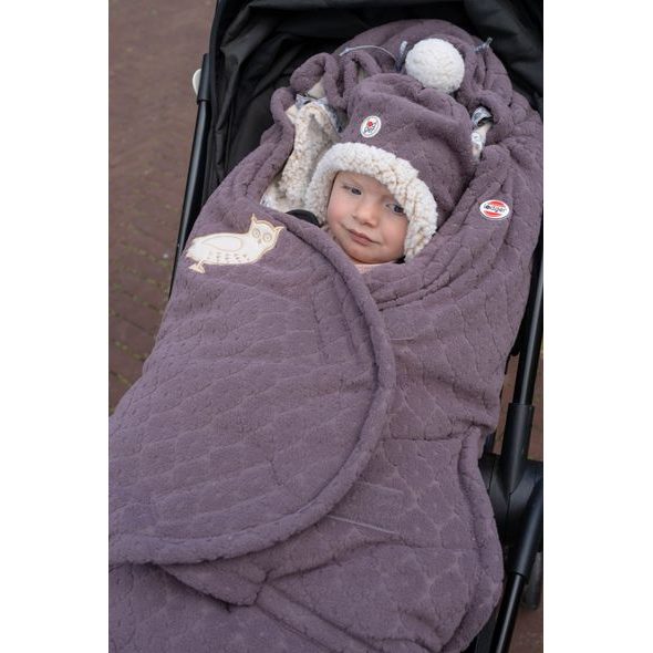 LODGER BUNKER FOLKLORE FLEECE MAUVE - FUSAKY DO KOČÁRKU - KOČÁRKY A PŘÍSLUŠENSTVÍ