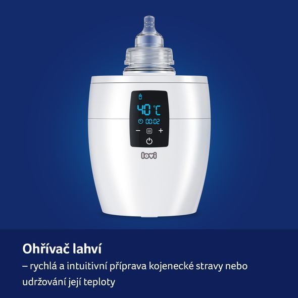 LOVI ELEKTRICKÝ OHŘÍVAČ LAHVÍ BÍLÝ - OHŘÍVAČKY MLÉKA A STRAVY - KRMENÍ