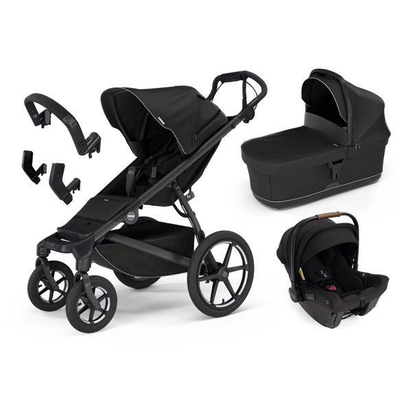 THULE TROJKOMBINACE 5V1 URBAN GLIDE 4-WHEEL + BASSINET + PŘÍSLUŠENSTVÍ 2024 + NUNA PIPA™ URBN - KOMBINACE S PŘÍSLUŠENSTVÍM - KOČÁRKY A PŘÍSLUŠENSTVÍ