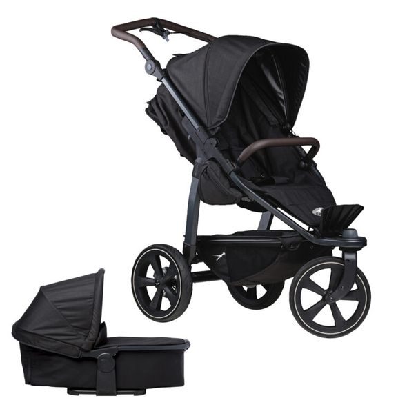 TFK SET MONO2 KOMBINOVANÝ KOČÁREK AIR CHAMBER WHEEL 2024 BLACK - TROJKOMBINACE - KOČÁRKY A PŘÍSLUŠENSTVÍ