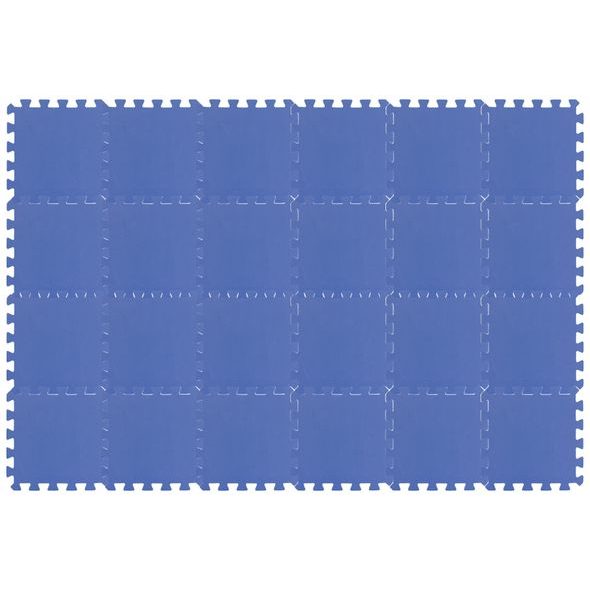 RIALTO BABY HRACÍ PODLOŽKA PUZZLE BLU 180X120CM - HRACÍ PODLOŽKY NA ZEM - SPINKÁNÍ