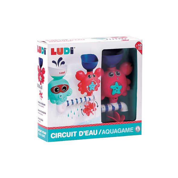 LUDI VODNÍ MLÝNEK S POTRUBÍM AQUAGAME - HRAČKY DO VANY - PRO DĚTI