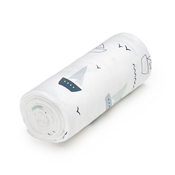 T-TOMI VELKÁ BAVLNĚNÁ TETRA OSUŠKA BOATS - OSUŠKY A DĚTSKÉ ŽUPANY - KOUPÁNÍ A ZDRAVÍ