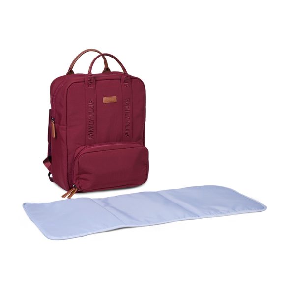 CHILDHOME PŘEBALOVACÍ BATOH FAMILY CLUB SIGNATURE URBAN BURGUNDY - PŘEBALOVACÍ BATOHY - KOČÁRKY A PŘÍSLUŠENSTVÍ