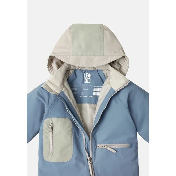 LEOKID KOMBINÉZA COLOR KIT BLUE SWELL VEL. 12 - 18 MĚSÍCŮ (VEL. 80) - ZIMNÍ KOMBINÉZY - PRO DĚTI