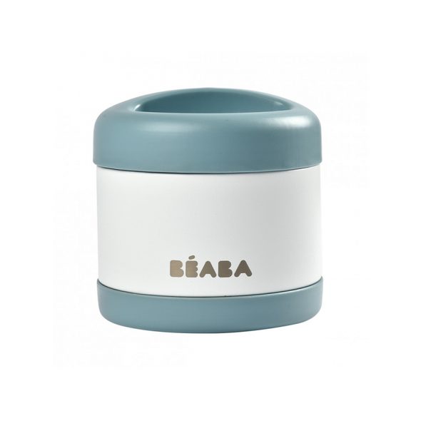 BEABA TERMOSKA NA JÍDLO 500ML BLUE - TERMOOBALY A TERMOSKY - KRMENÍ