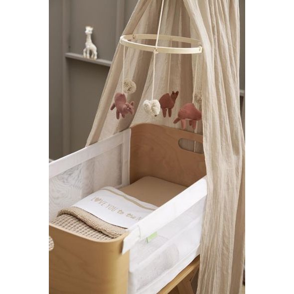 MEYCO DEKA DO POSTÝLKY WAFFLE TEDDY FLEECE - SAND - DĚTSKÉ DEKY PRO MIMINKA - SPINKÁNÍ