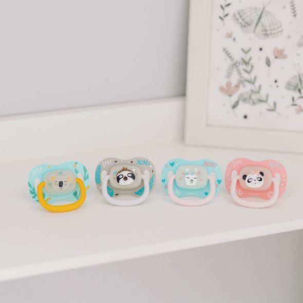 CANPOL BABIES DUDLÍK SILIKONOVÝ TŘEŠINKA EXOTIC ANIMALS 0-6M 1KS LAMA - ŠIDÍTKA A DOPLŇKY - KRMENÍ