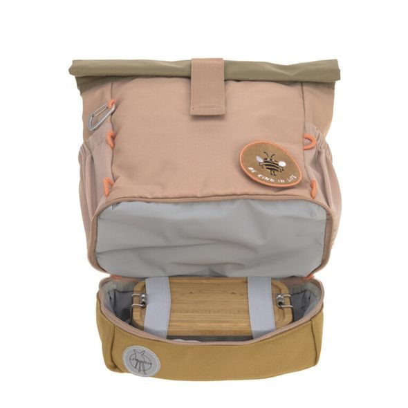 LÄSSIG MINI ROLLTOP BACKPACK NATURE HAZELNUT - BATOHY A TAŠKY - PRO DĚTI