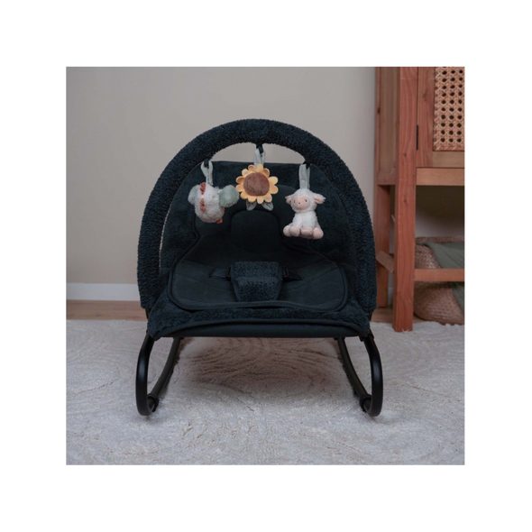 LITTLE DUTCH HOUPACÍ LEHÁTKO GREY - LEHÁTKA A HOUPADLA - SPINKÁNÍ