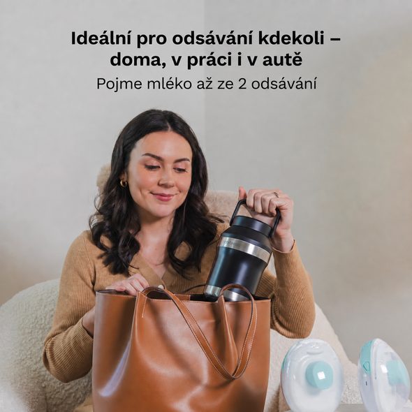 BABY BREZZA BREASTMILK BOTTLE COOLER 300 ML - CHLADICÍ TERMOSKA NA MATEŘSKÉ MLÉKO - USKLADNĚNÍ MATEŘSKÉHO MLÉKA - KRMENÍ