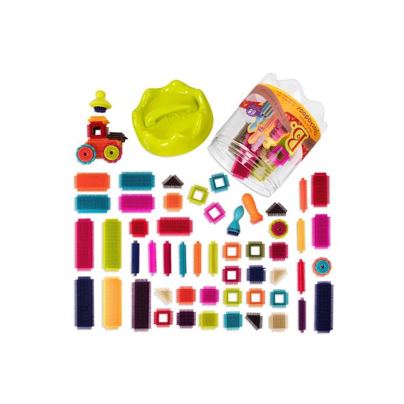 B-TOYS STAVEBNICE STACKADOOS - STAVEBNICE A PUZZLE - PRO DĚTI