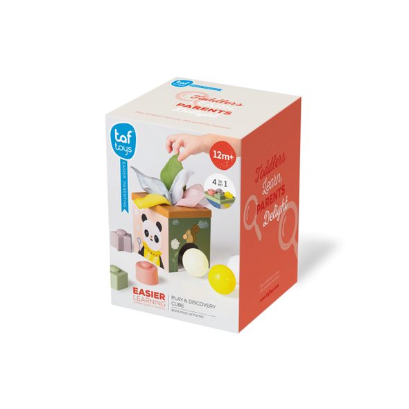 TAF TOYS BOX S AKTIVITAMI PLAY & DISCOVER - AKTIVNÍ HRAČKY - PRO DĚTI
