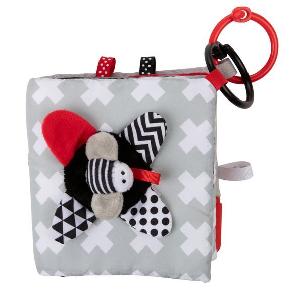 CANPOL BABIES KONTRASTNÍ EDUKATIVNÍ KNÍŽKA SENSORY - KNÍŽKY PRO NEJMENŠÍ - PRO DĚTI