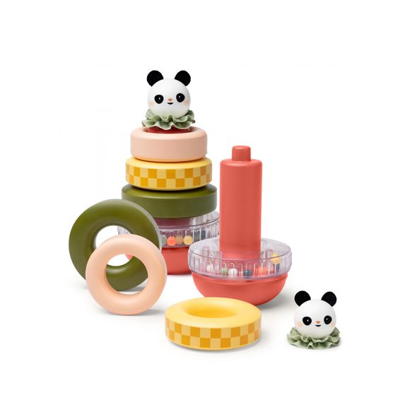 TAF TOYS PYRAMIDA PANDA - STOHOVACÍ HRAČKY - PRO DĚTI