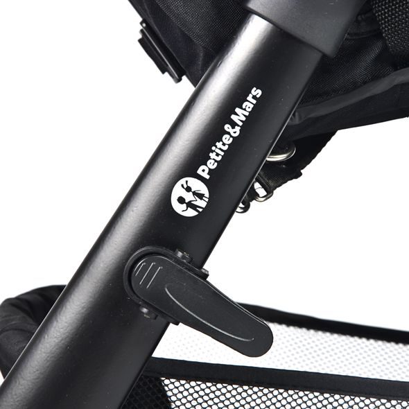 PETITE&MARS STREET POUZE STŘÍŠKA + POLSTROVÁNÍ ROSE PINK (!!POZOR BEZ PODVOZKU!!) - BAREVNÉ SETY K PODVOZKU - KOČÁRKY A PŘÍSLUŠENSTVÍ