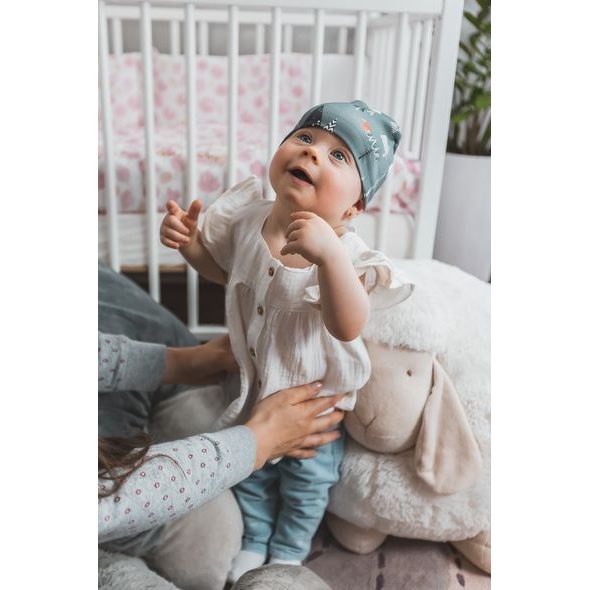 ENIE BABY DĚTSKÁ ČEPICE 16-18M FOREST - ČEPIČKY A KLOBOUČKY - PRO DĚTI