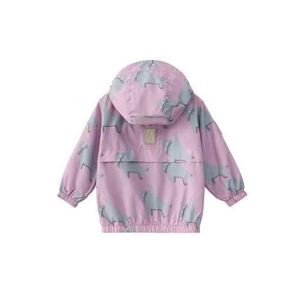 LEOKID VĚTROVKA SHELLS SEA TOT PINK VEL. 12 - 18 MĚSÍCŮ (VEL. 80) - BUNDY - PRO DĚTI