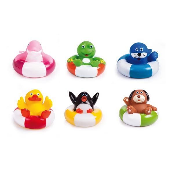 CANPOL BABIES ZVÍŘÁTKA DO VODY NA KRUZÍCH - HRAČKY DO VANY - PRO DĚTI
