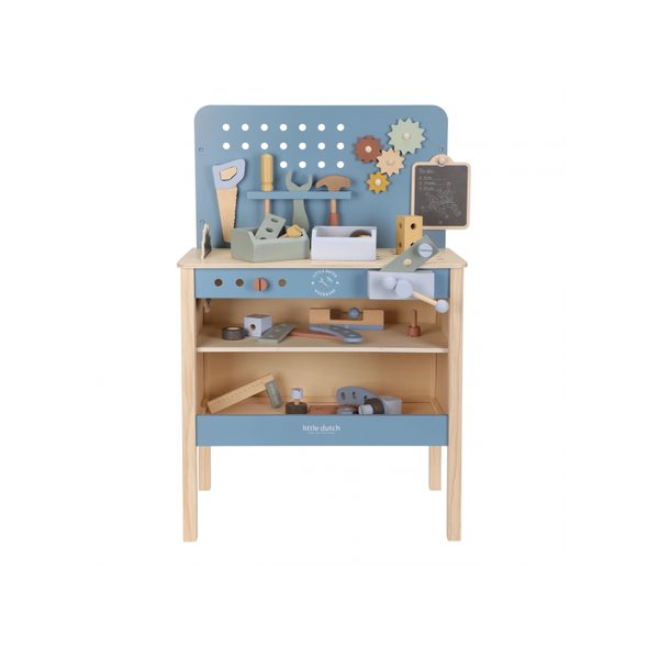 LITTLE DUTCH PONK DŘEVĚNÝ BLUE - LITTLE DUTCH - PRO DĚTI