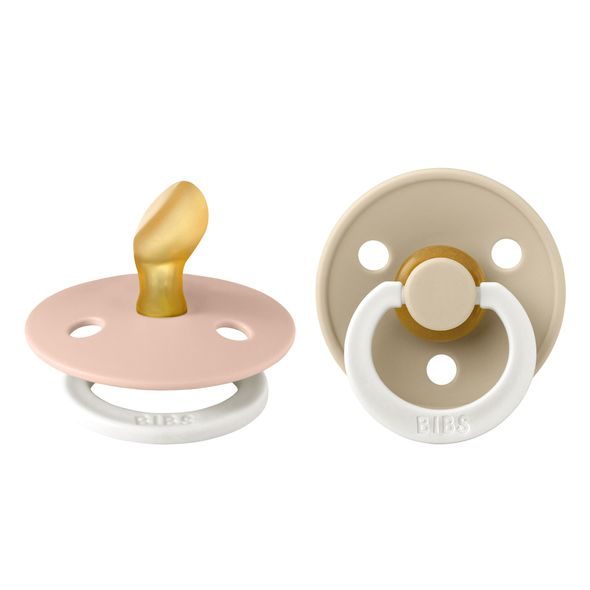 BIBS COLOUR ANATOMICKÉ DUDLÍKY Z PŘÍRODNÍHO KAUČUKU 2KS VEL.1 - ŠIDÍTKA A DOPLŇKY - KRMENÍ