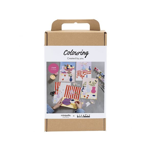 CREATIV COMPANY KREATIVNÍ SADA MALOVÁNÍ A KOLÁŽ - VÝTVARNÉ POMŮCKY A HRAČKY - PRO DĚTI