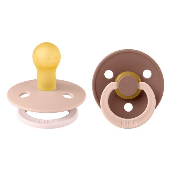 BIBS COLOUR FUSION DUDLÍKY Z PŘÍRODNÍHO KAUČUKU 2KS – VELIKOST 1 - ŠIDÍTKA A DOPLŇKY - KRMENÍ