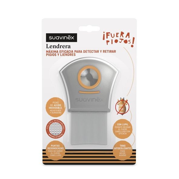 SUAVINEX HŘEBEN NA VŠI A HNIDY - HŘEBÍNKY A KARTÁČKY - KOUPÁNÍ A ZDRAVÍ