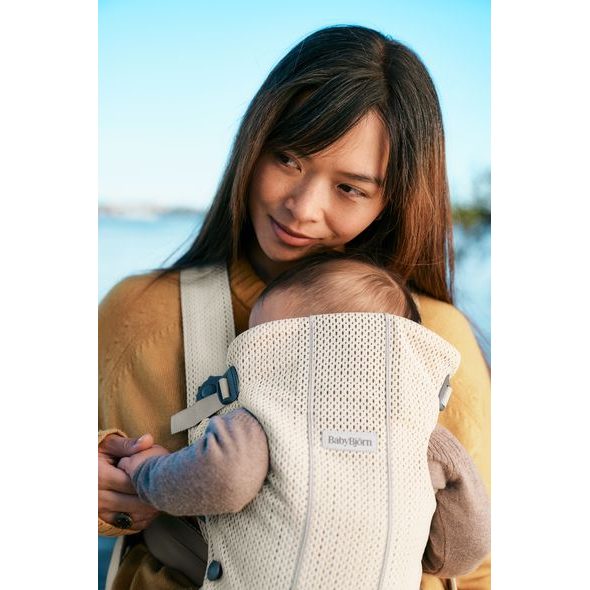 BABYBJÖRN NOSÍTKO MINI CREAM 3D MESH - ERGONOMICKÁ NOSÍTKA - NOŠENÍ & SPORT
