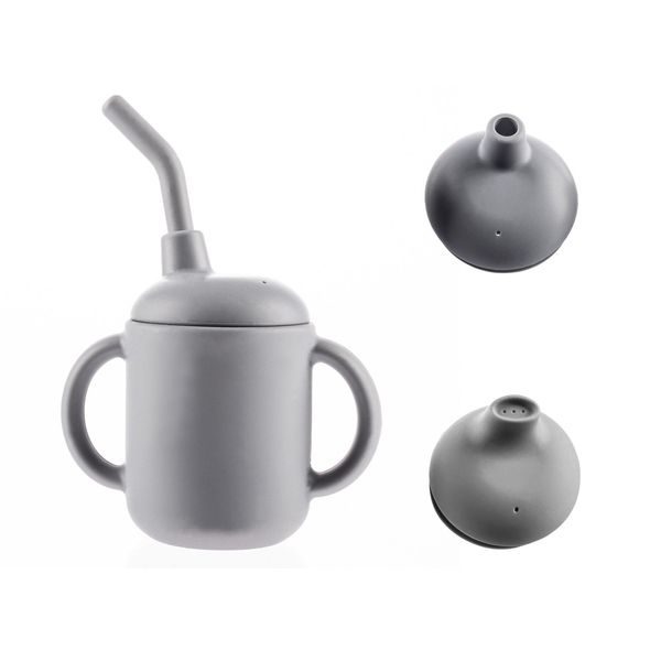 ZOPA SILIKONOVÝ HRNÍČEK 2V1 - DĚTSKÉ HRNEČKY - KRMENÍ