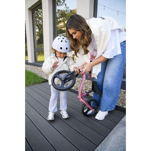 MOMI ODRÁŽEDLO S LED KOLY MOMI ISOKA BÉŽOVÉ - DĚTSKÁ ODRÁŽEDLA - PRO DĚTI