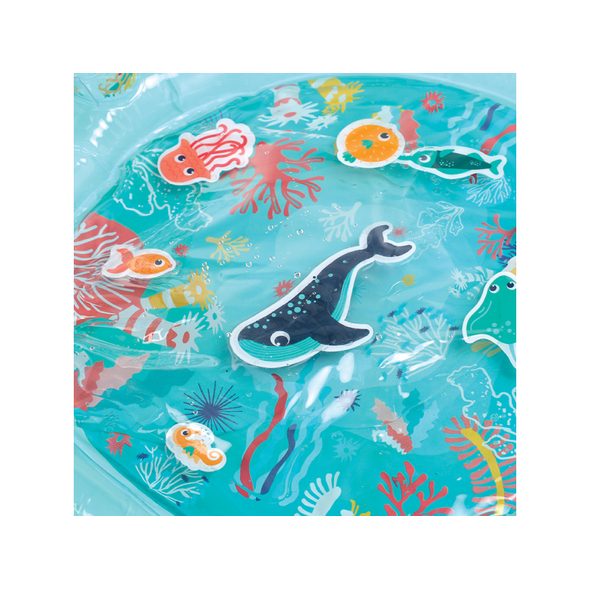 LUDI PODLOŽKA NA HRANÍ S VODOU MOŘE MODRÁ - HRACÍ DEKY - PRO DĚTI