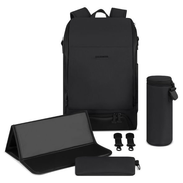 ABC DESIGN BATOH ACTIVE COAL - PŘEBALOVACÍ BATOHY - KOČÁRKY A PŘÍSLUŠENSTVÍ