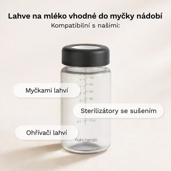 BABY BREZZA BREASTMILK BOTTLE COOLER 300 ML - CHLADICÍ TERMOSKA NA MATEŘSKÉ MLÉKO - USKLADNĚNÍ MATEŘSKÉHO MLÉKA - KRMENÍ