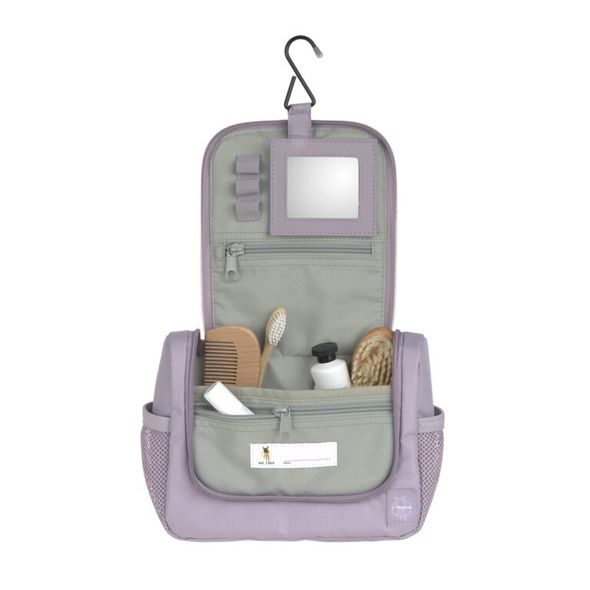 LÄSSIG KIDS MINI WASHBAG LITTLE GANG LILAC - BATOHY A TAŠKY - PRO DĚTI