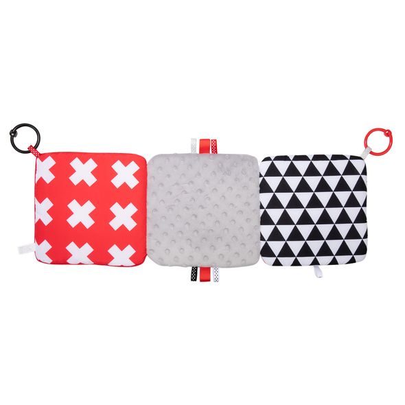 CANPOL BABIES KONTRASTNÍ ZÁVĚSNÉ ZRCADLO SENSORY - HRA NA BŘÍŠKU - PRO DĚTI