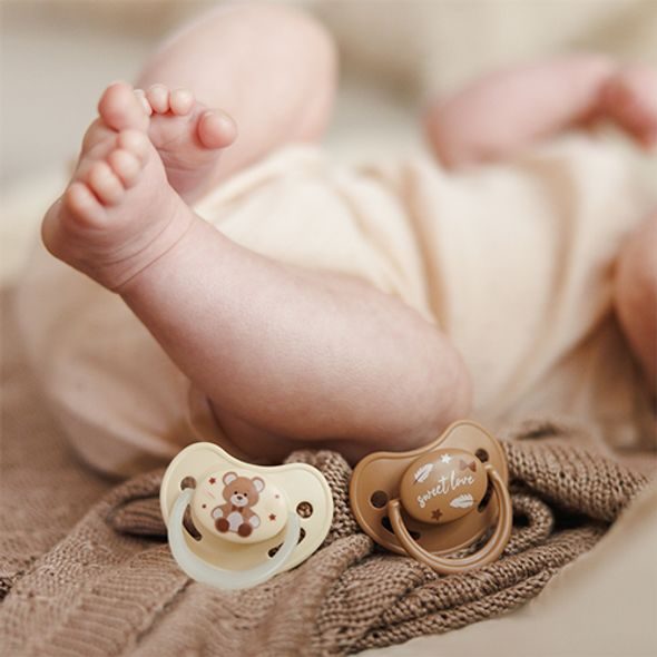 BABYONO DUDLÍKY SILIKONOVÉ ANATOMICKÉ 0-6M, 2 KS - ŠIDÍTKA A DOPLŇKY - KRMENÍ