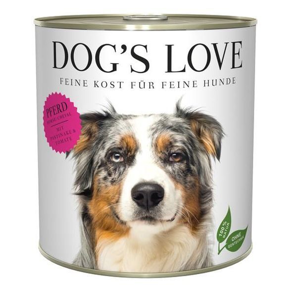 DOG'S LOVE KOŇSKÉ ADULT CLASSIC KONZERVA 800G - KONZERVY PRO PSY - CHOVATELSKÉ POTŘEBY MALVÍKZOO