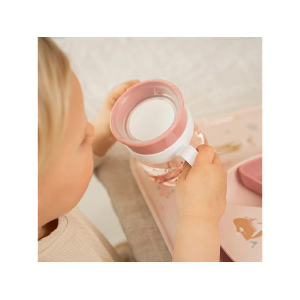 LITTLE DUTCH HRNEK TRÉNOVACÍ 360° 200 ML 6M+ FAIRY GARDEN - DĚTSKÉ HRNEČKY - KRMENÍ