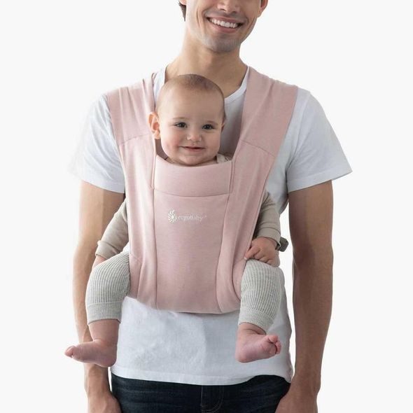 ERGOBABY EMBRACE SOFT KNIT BLUSH PINK - ERGONOMICKÁ NOSÍTKA - NOŠENÍ & SPORT