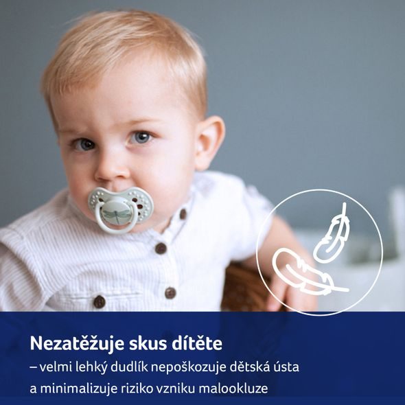 LOVI DUDLÍK SILIKONOVÝ DYNAMICKÝ BOTANIC 18M+ 2KS BOY - ŠIDÍTKA A DOPLŇKY - KRMENÍ