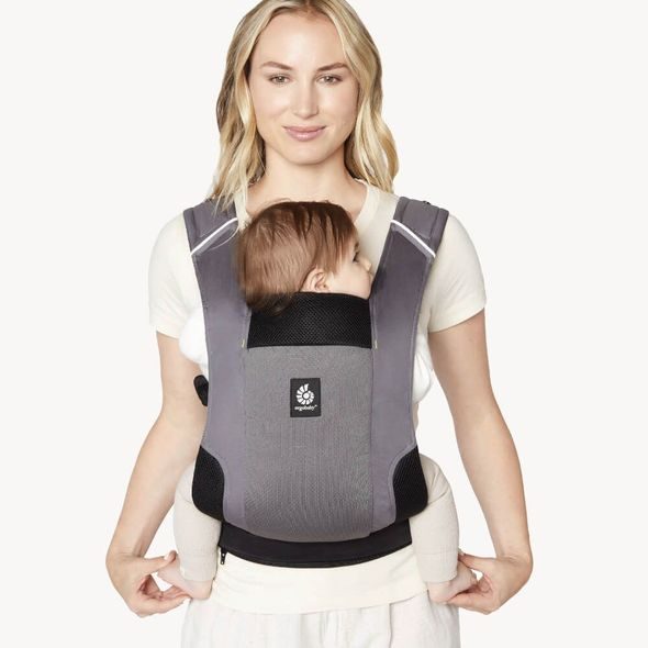 ERGOBABY EMBRACE - AWAY - GRAPHITE GREY - ERGONOMICKÁ NOSÍTKA - NOŠENÍ & SPORT