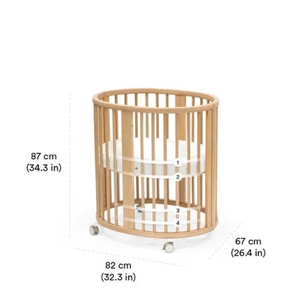 STOKKE® SLEEPI™ MINI V3 (BEZ MATRACE) - DŘEVĚNÉ POSTÝLKY - SPINKÁNÍ